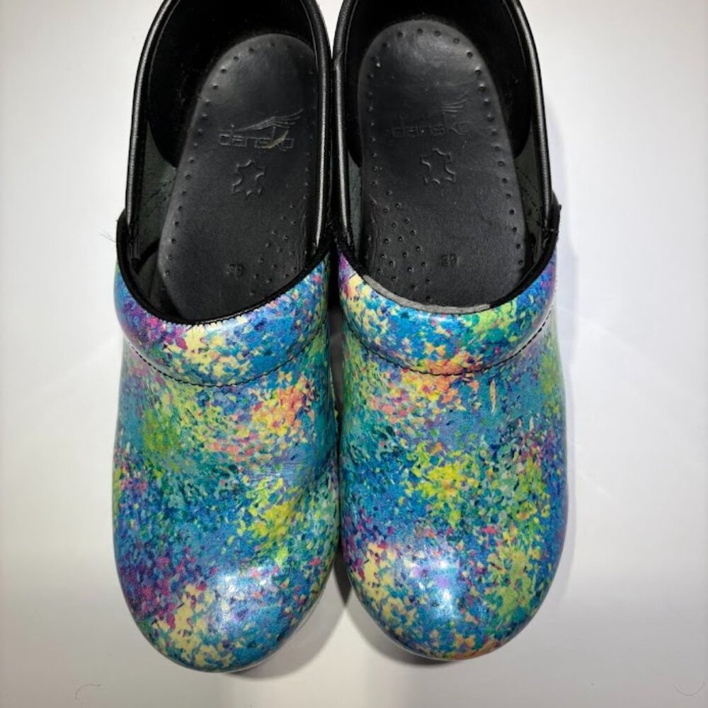 Dansko Professional Clog With A Speckled Or Paint… - image 3